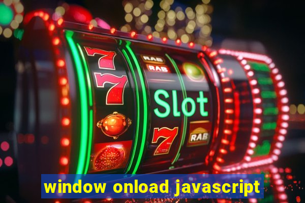 window onload javascript